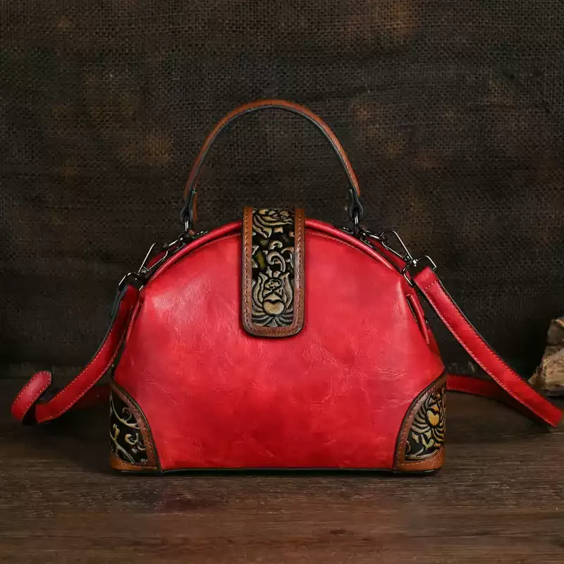 Burgundy Leather Doctor Bag - Item AFS-11 view 2